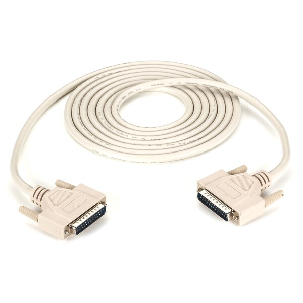 Black Box Db25 Extension Cable Male/Male 10Ft. 3.0M BC00706 Zoro